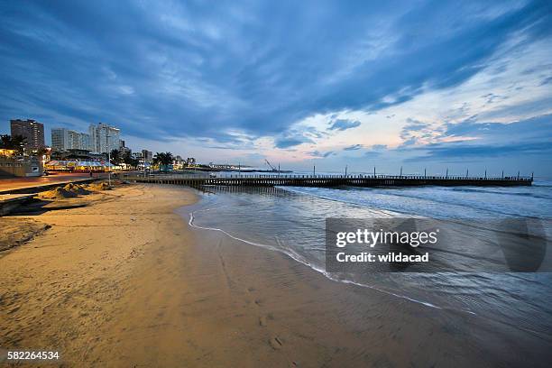 durban beachfront - durban stock pictures, royalty-free photos & images