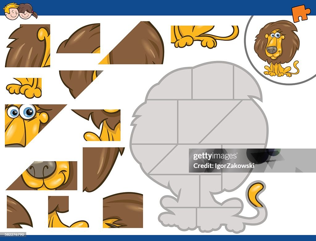 Puzzle Task Jigsaw Puzzle Task High-Res Vector Graphic - Getty Images