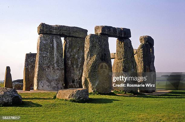 stonehenge in the 1960's - wiltshire stock pictures, royalty-free photos & images