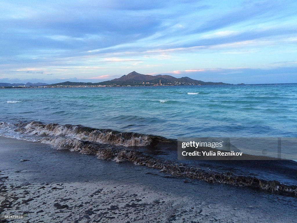 Platja de Muro beach in Majorca