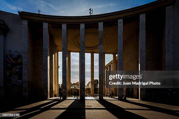 palais de tokyo - quartier du trocadero bildbanksfoton och bilder