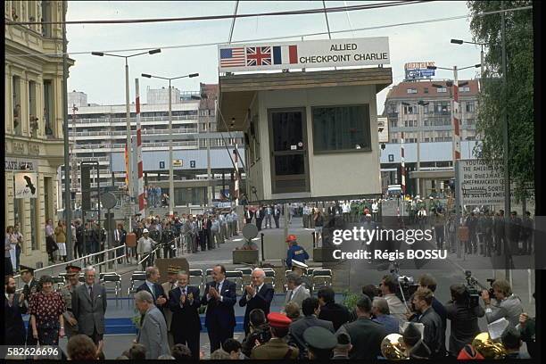 Dismantling of Checkpoint Charlie