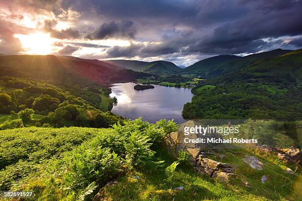 grasmere in the lake district - ambleside stock pictures, royalty-free photos & images