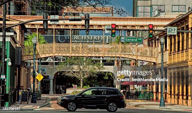 churchstreet market in orlando - downtown orlando stock pictures, royalty-free photos & images