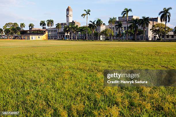 suva parliament buiding - suva stock pictures, royalty-free photos & images