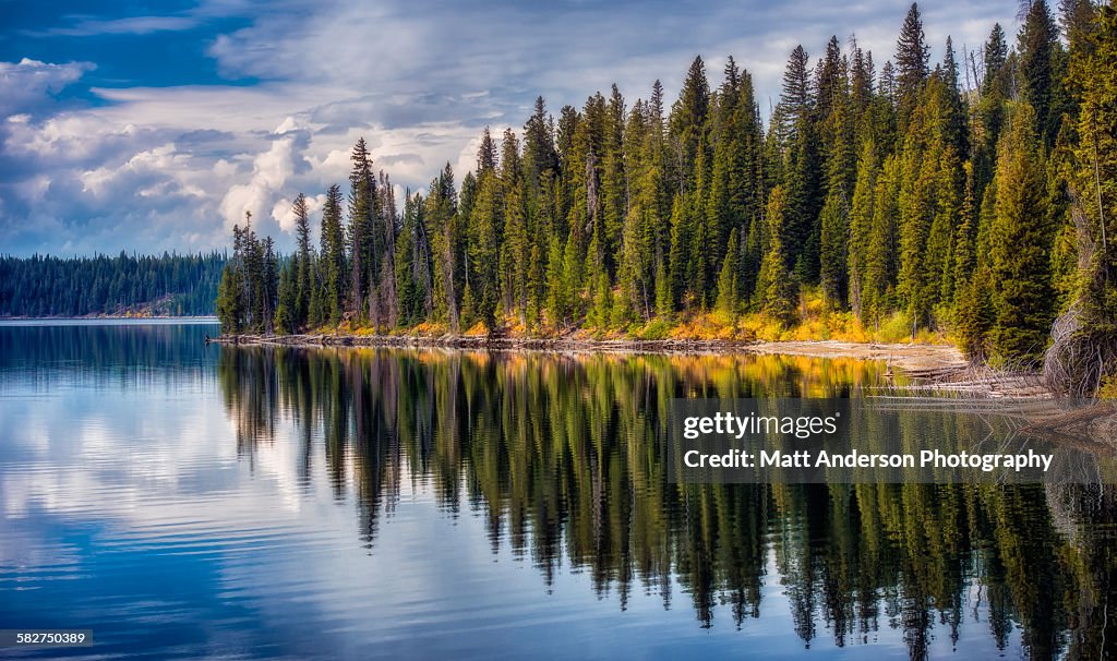 Jenny Lake reflections, Grand Teton National Park