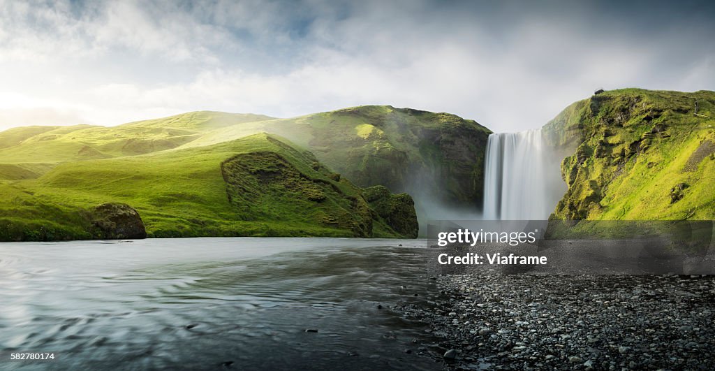 Skogafoss Waterfall
