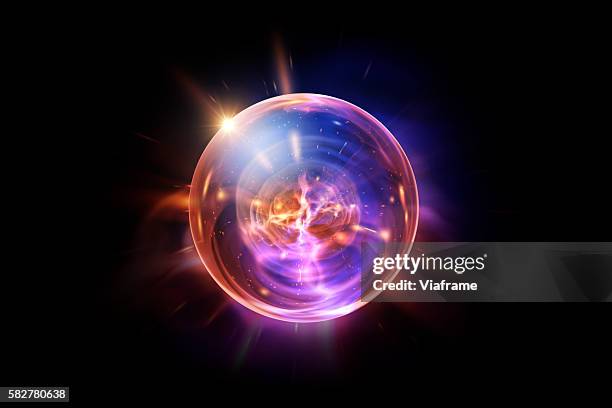 lens orb - sphere stockfoto's en -beelden