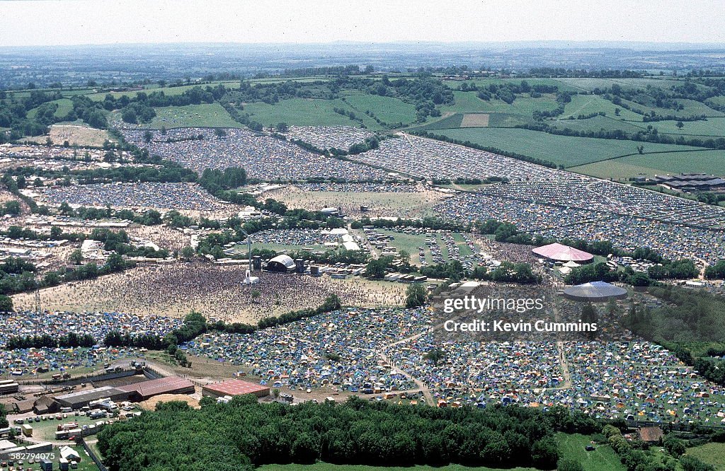 Glastonbury From The Air