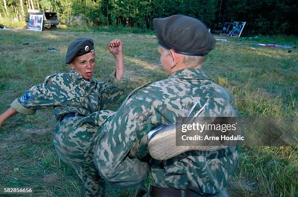 Martial arts from the times of the Red Army are regularly practiced at the Kaskad summer camp. In 1982, facing mounting casualties among...