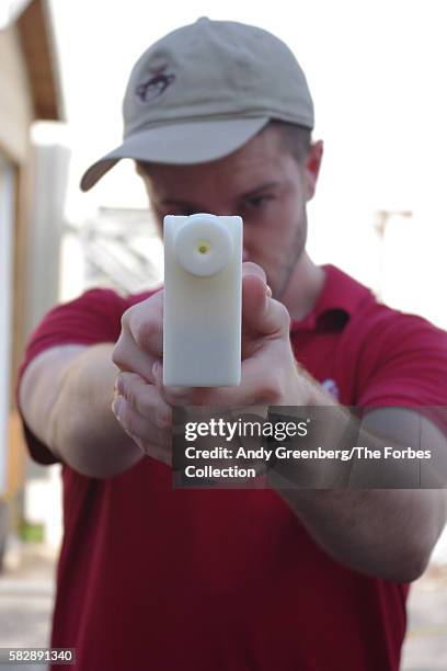 The 3D-printed gun that Cody Wilson calls the "Liberator."