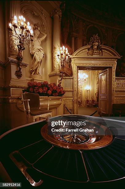 roulette table in casino - baden baden stock pictures, royalty-free photos & images