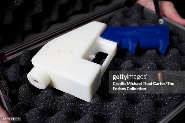 The 3D-printed gun that Cody Wilson calls the "Liberator."