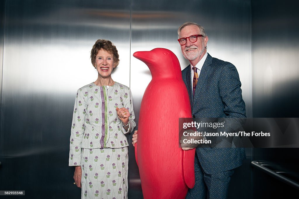 Laura Lee Brown and Steve Wilson founded 21c Museum Hotels. This is...  Nieuwsfoto's - Getty Images