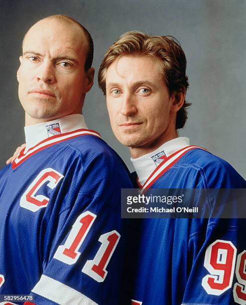 Mark Messier and Wayne Gretzky