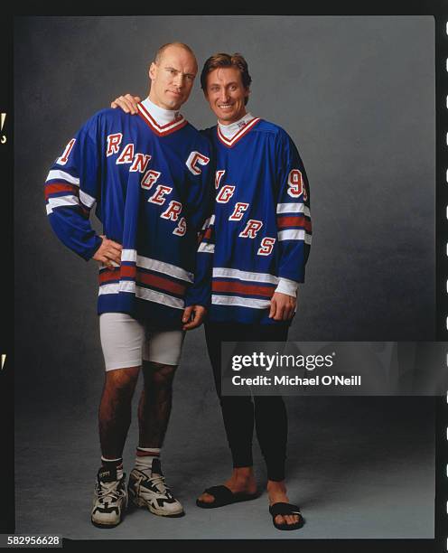 Mark Messier and Wayne Gretzky