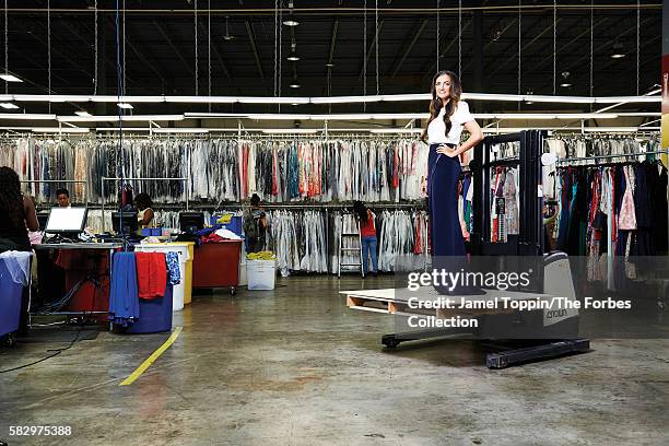 Jennifer Hyma's Rent the Runway's massive facility in Secaucus, N.J.