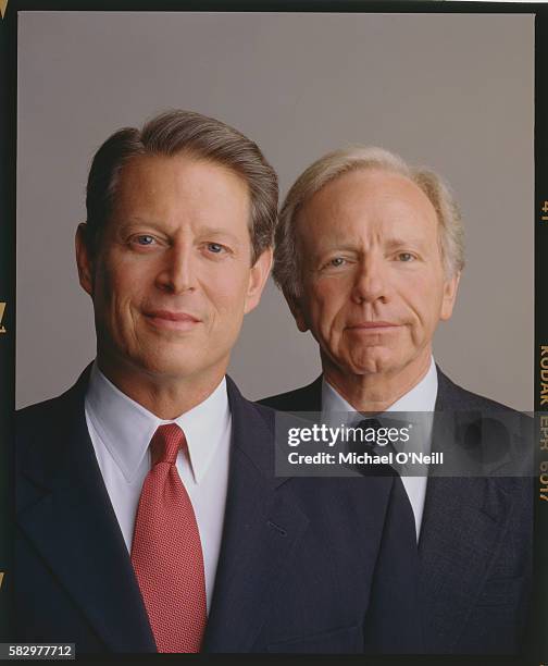 Al Gore and Joe Lieberman