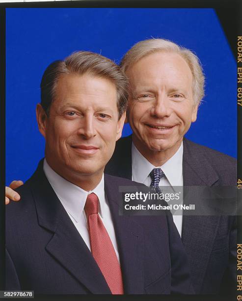 Al Gore and Joe Lieberman