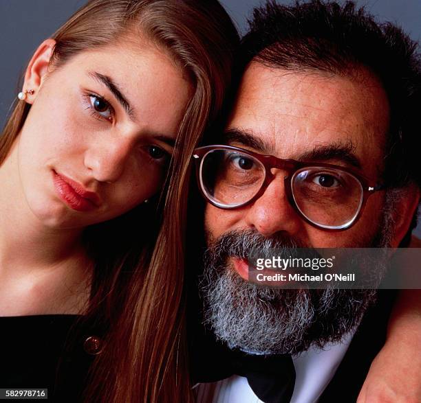 Francis Ford Coppola with Sofia Coppola