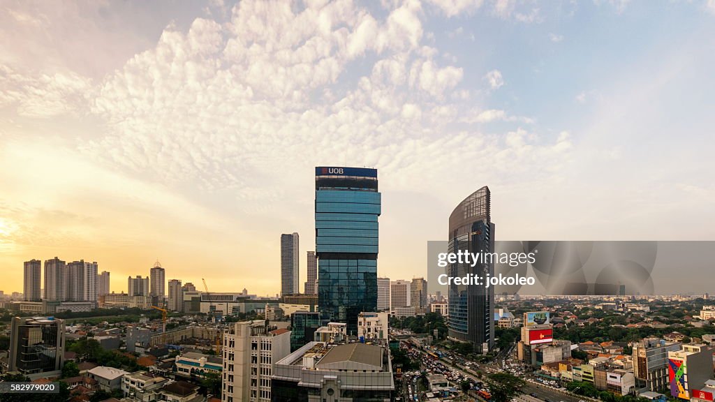 Jakarta City Panorama