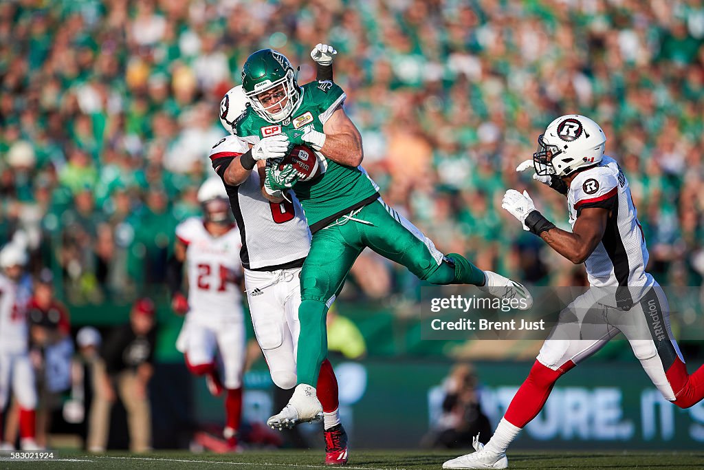 Ottawa Redblacks v Saskatchewan Roughriders