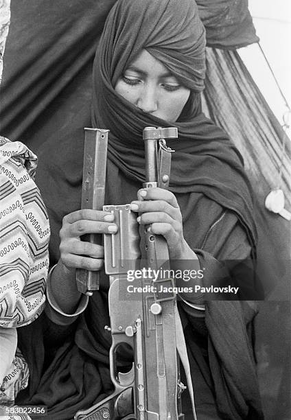 In the Western Sahara, women have taken up arms in fighting Moroccan and Mauritanian occupation of the region. In Polisario refugee camps, women and...