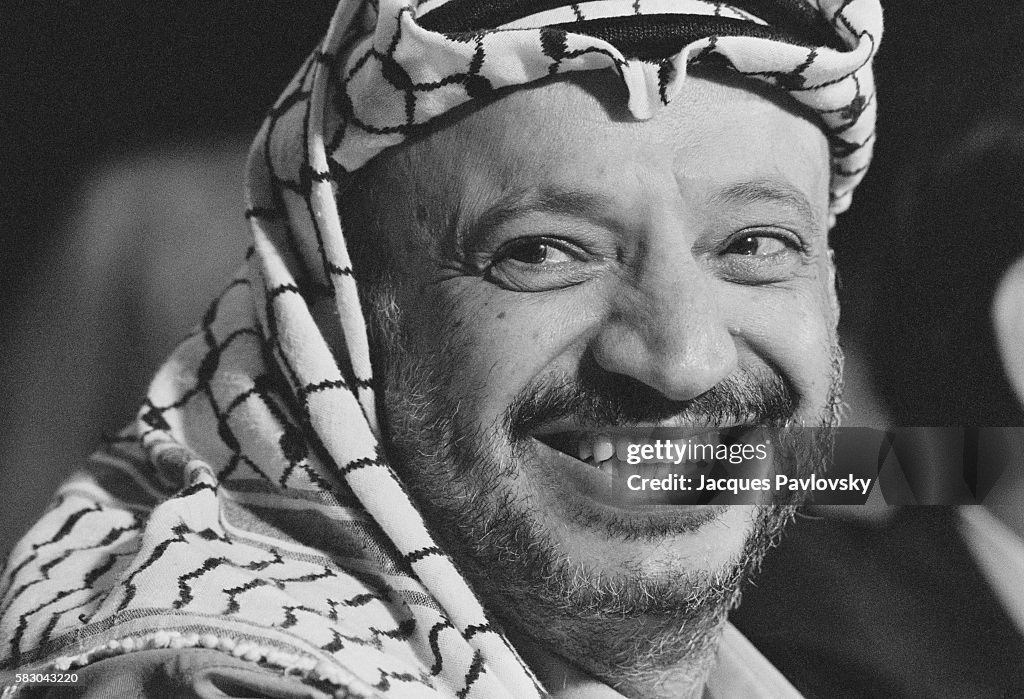 Yasser Arafat Attends 9th Arab Summit in Baghdad