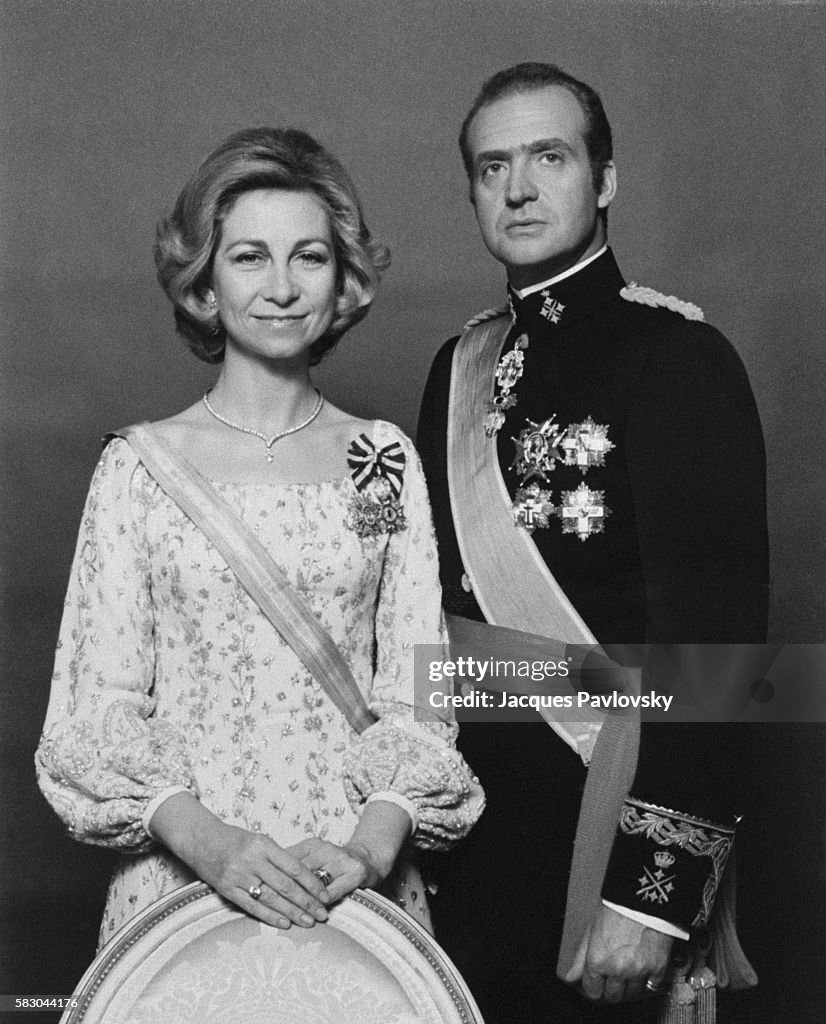 Queen Sofia and King Juan Carlos of Spain