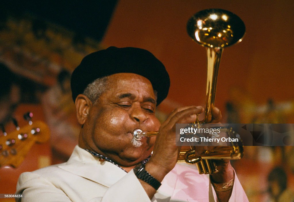 Dizzy Gillespie Performing in Paris