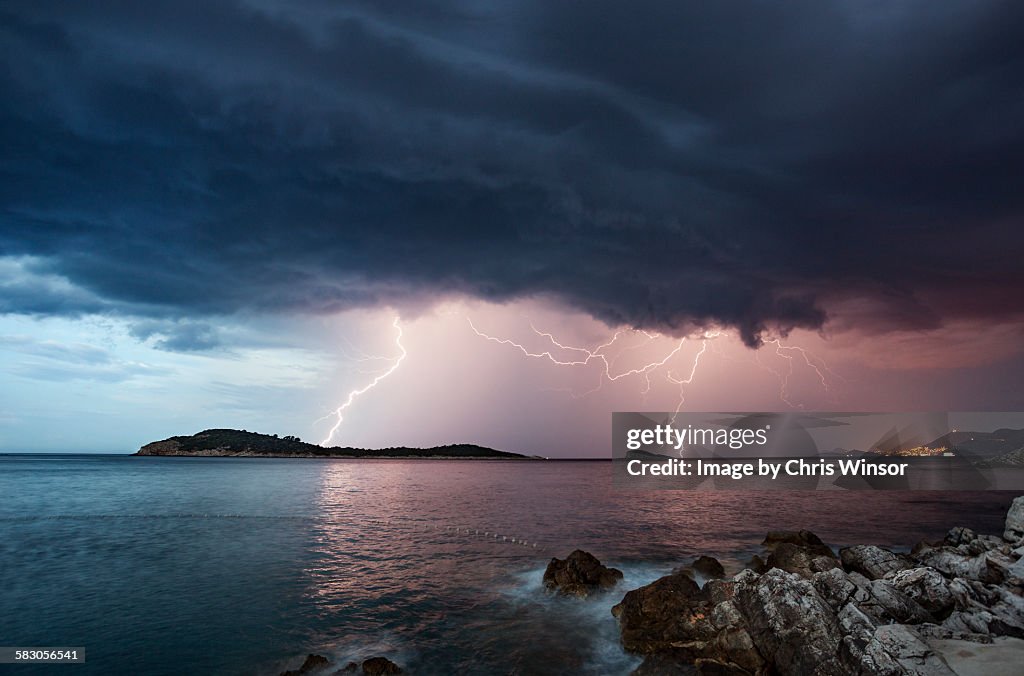 Adriatic lightning