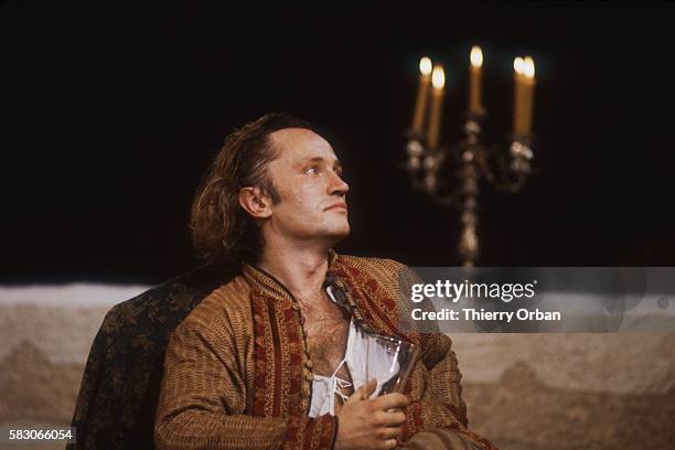 Maurice Benichou directs a new version of Moliere's Don Juan ou le festin de pierre at the Theatre des Bouffes du Nord. Actor Niels Arestrup stars as...