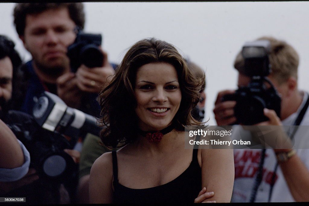 CANNES: TAHNEE WELCH PHOTO CALL