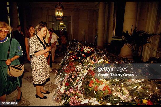 ATMOSPHERE IN BRUSSELS AFTER KING BAUDOUIN'S DEATH