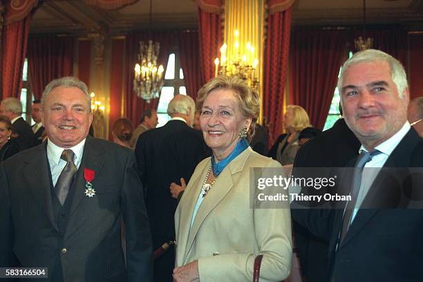 MEDAL CEREMONY AT THE ELYSEE