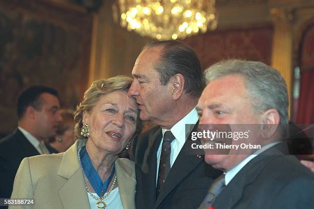 MEDAL CEREMONY AT THE ELYSEE