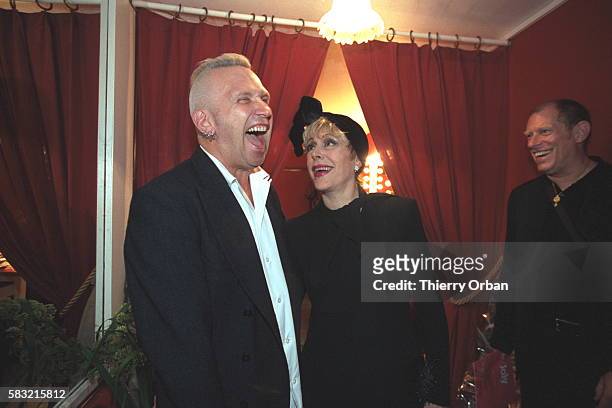 Jean Paul Gaultier with Sylvie Joly.