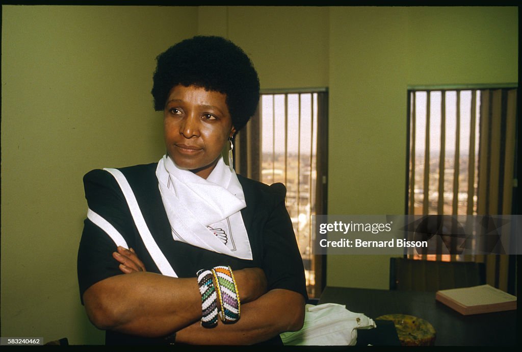 Portrait of Winnie Mandela