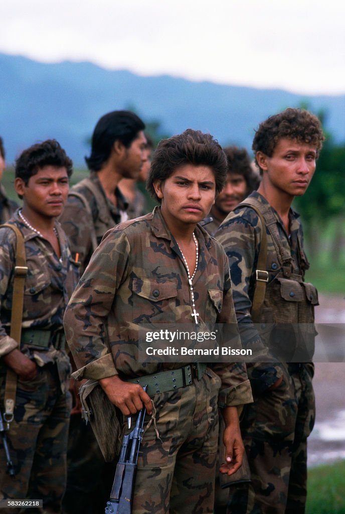 Los Contras An elite fighting force from the Nicaraguan army, the