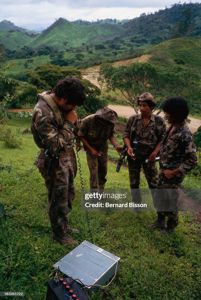 Los Contras An elite fighting force from the Nicaraguan army, the