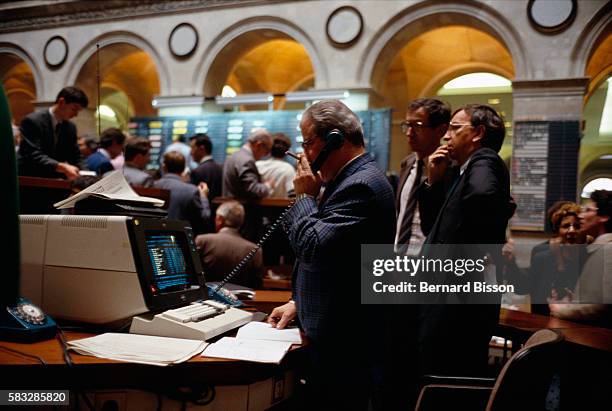 Selling frenzy grips the Paris Stock Exchange, as French titles devaluate, signalling the beginning of the largest market crash since Black Tuesday...