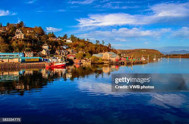oban, argyll, scotland. - oban stock pictures, royalty-free photos & images