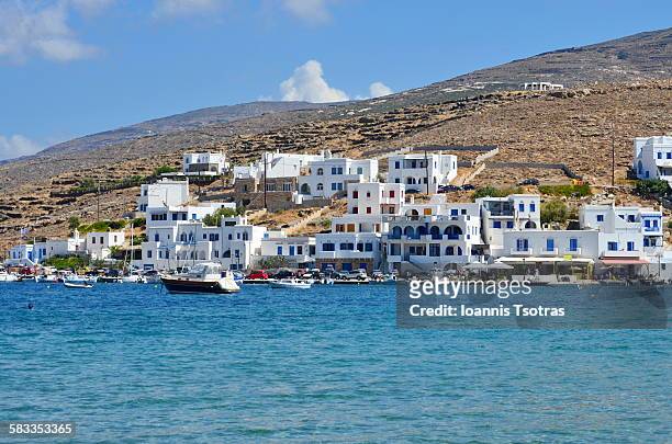 panormos village in tinos island - skopelos stock pictures, royalty-free photos & images