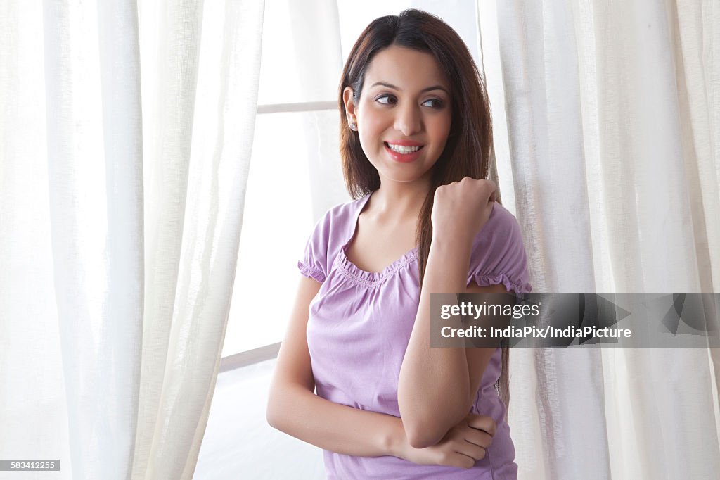 Portrait of a young woman