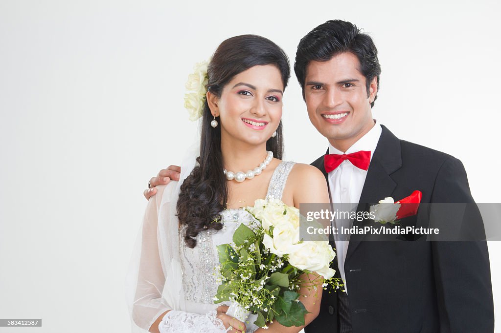 Portrait of a Bride and Bridegroom