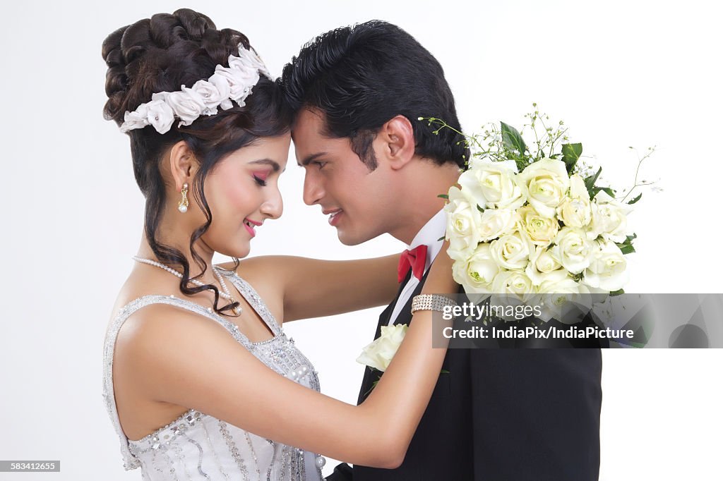 Portrait of a Bride and Bridegroom