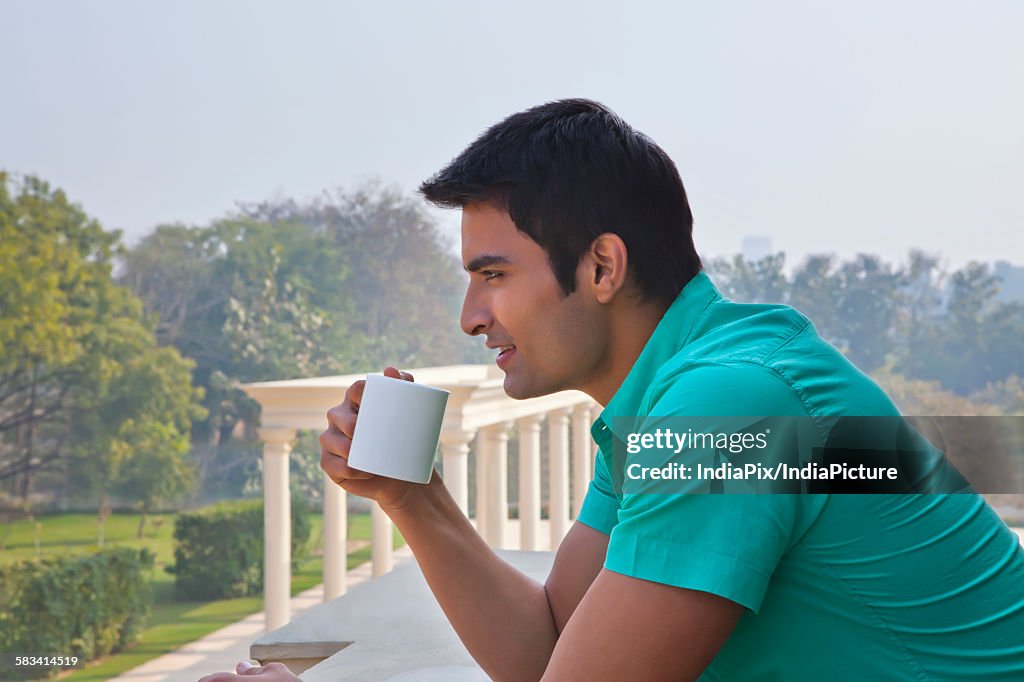Man with a mug of tea