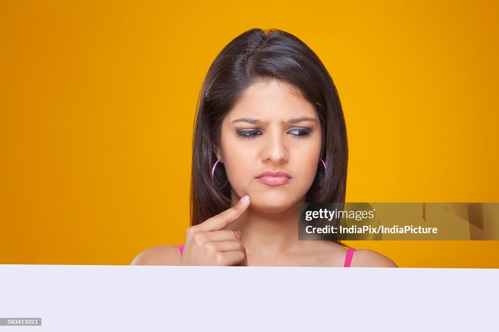 Portrait of a young woman