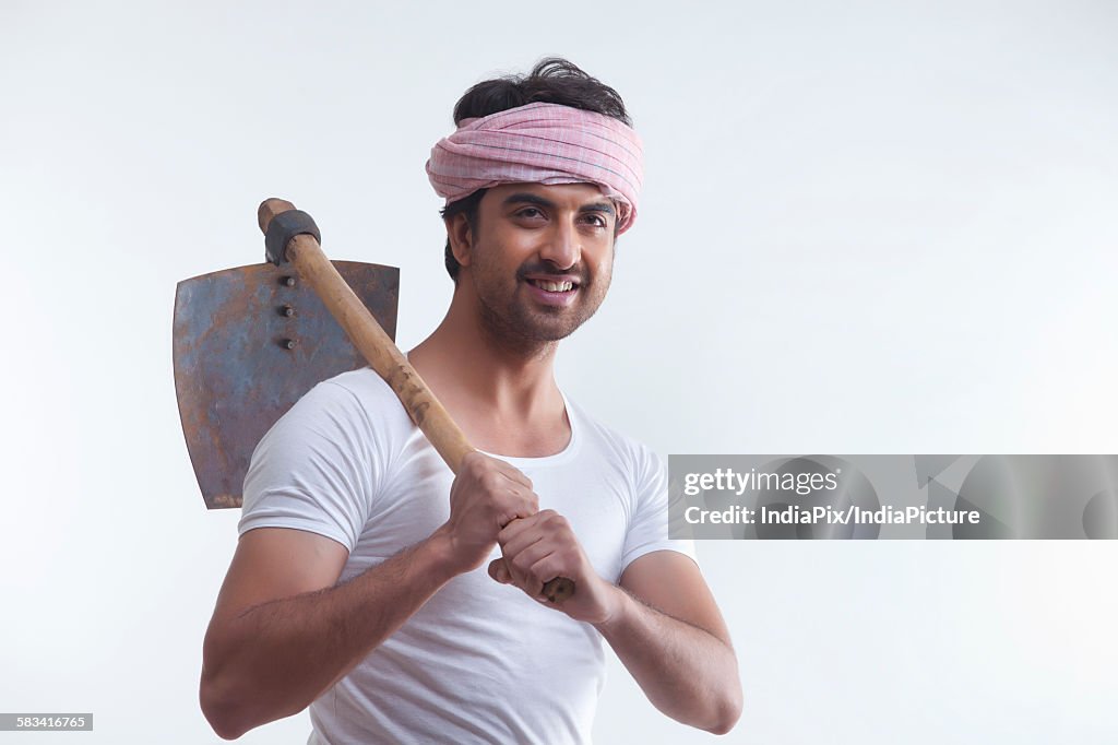 Portrait of farmer