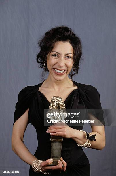 Yasmina Reza won the Best Playwright and the Best Author Awards for her play "Art" during the 9th Moliere Awards Ceremony.